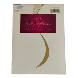 Hanes Silk Reflections Silky Sheer‎ Plus Control Top Cool 717 SIZE CD NEW PEARL
